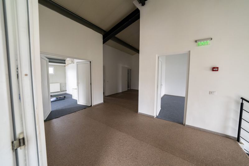 Upper-floor hallway with access to the offices